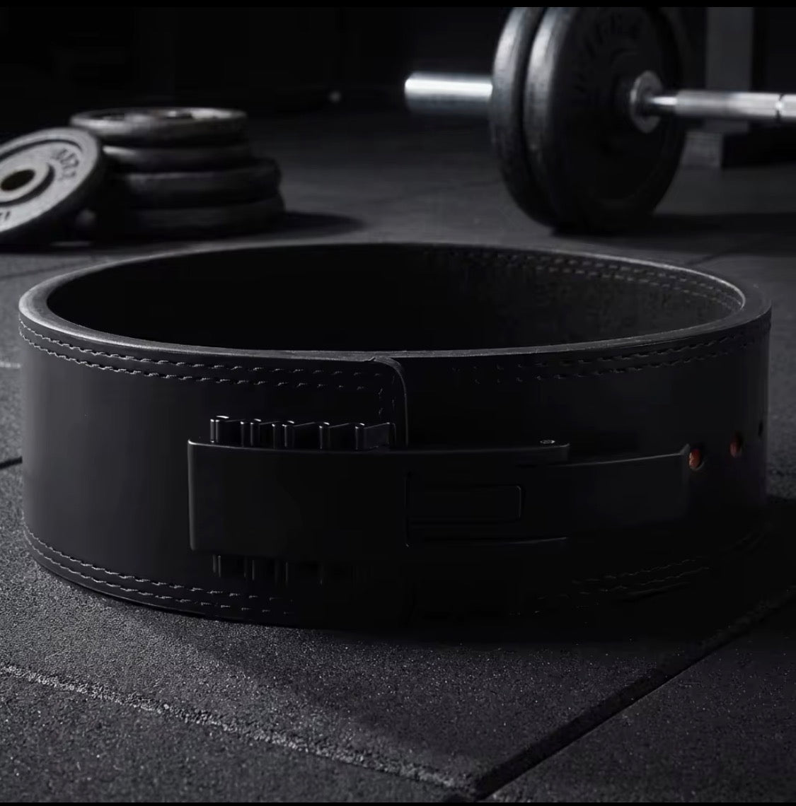 Microfiber Leather Lever Belt
