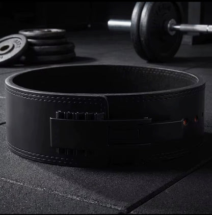 Microfiber Leather Lever Belt
