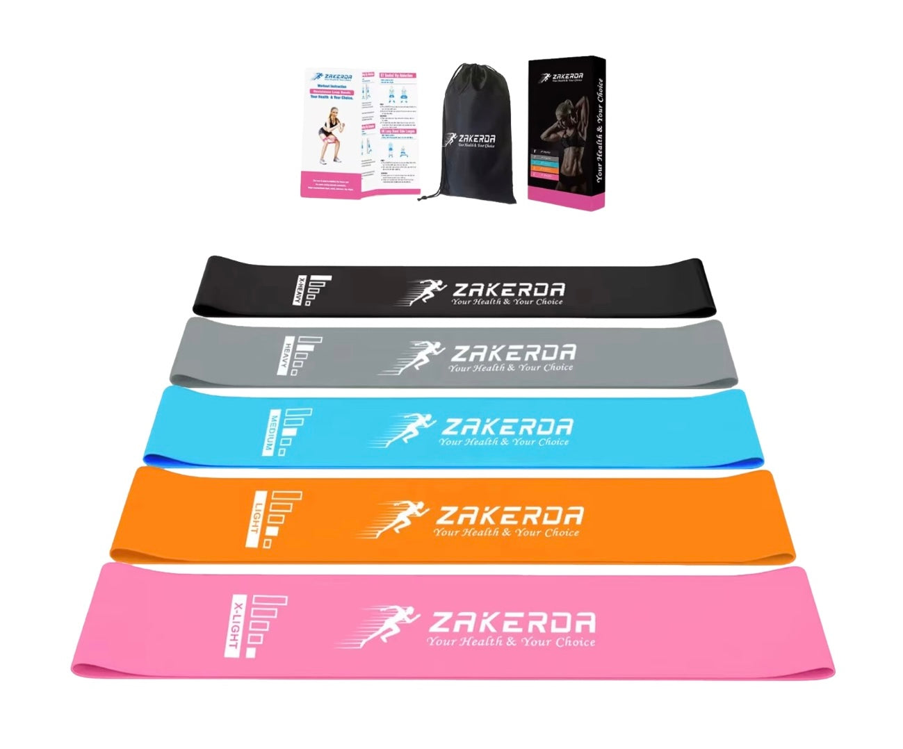 Mini Loop Resistance Band Set - Resistance Bands for Training