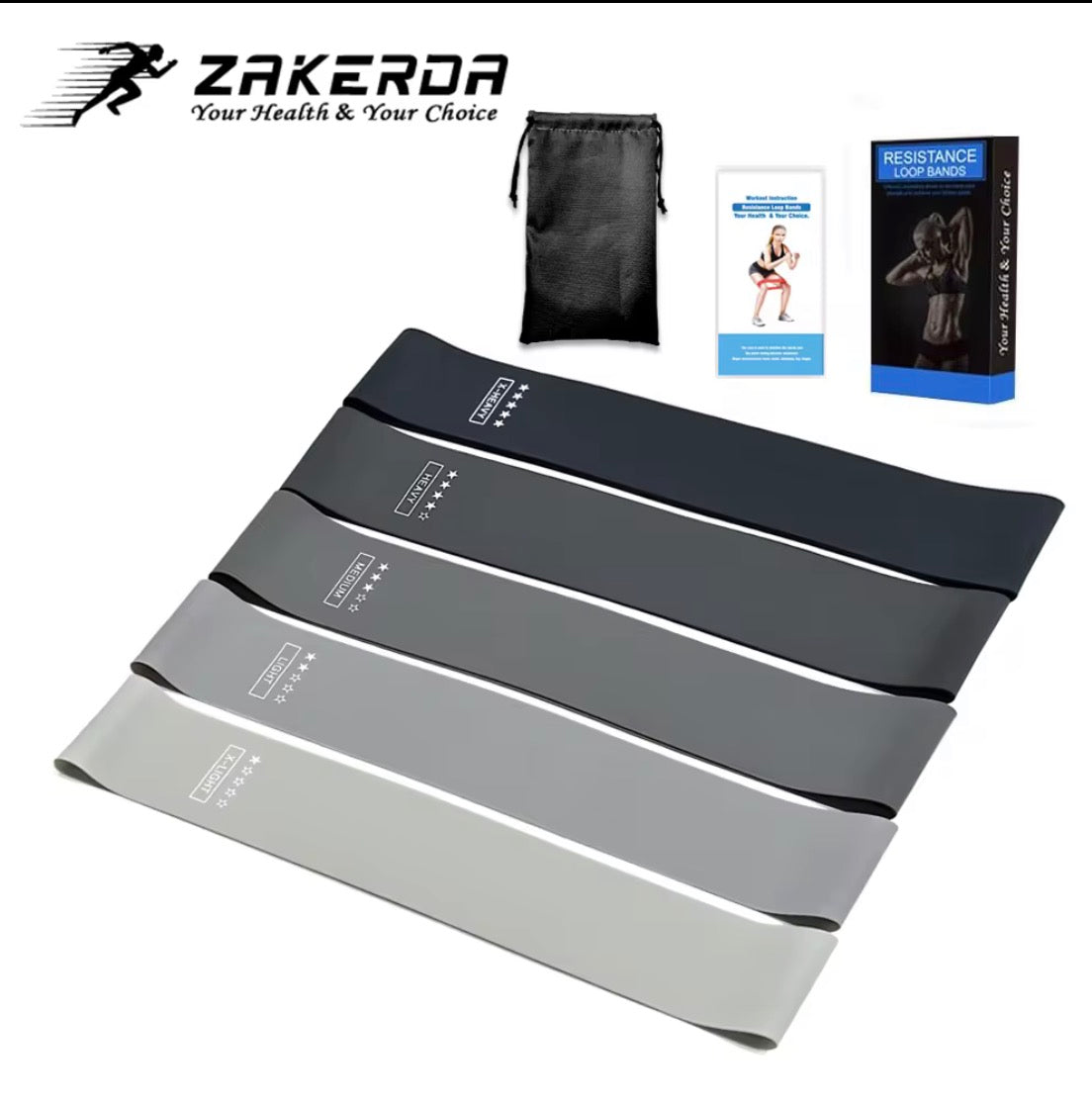 Mini Loop Resistance Band Set - Resistance Bands for Training