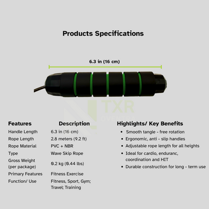 Jump Rope PVC - Rapid Speed